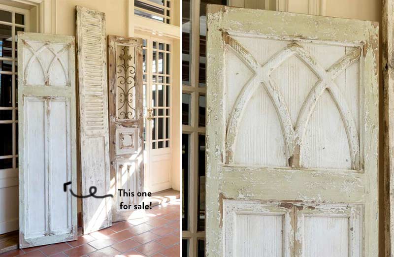HUGE Flea Market Door Panel