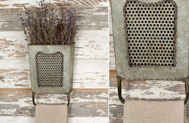 Dalton Wall Basket with Towel Bar