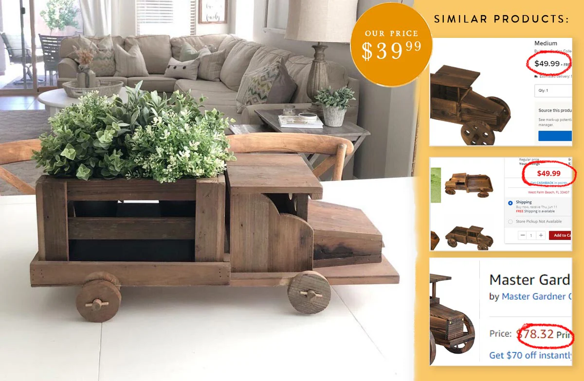 Ginormous Reclaimed Wood Truck
