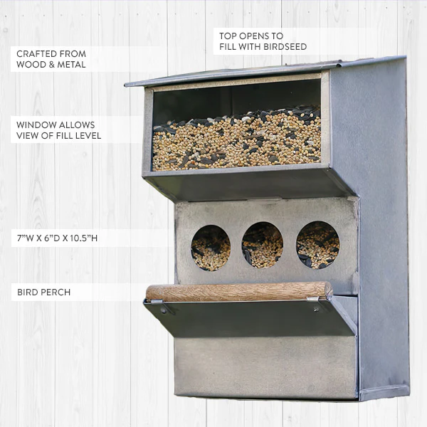 Rustic Bird Feeder