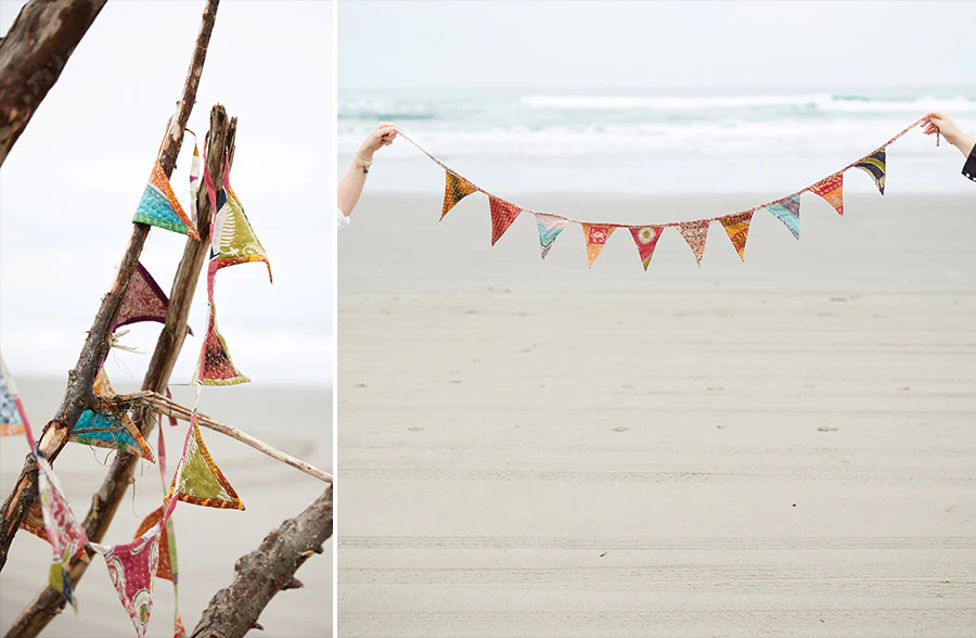 Vintage Pennant Garland