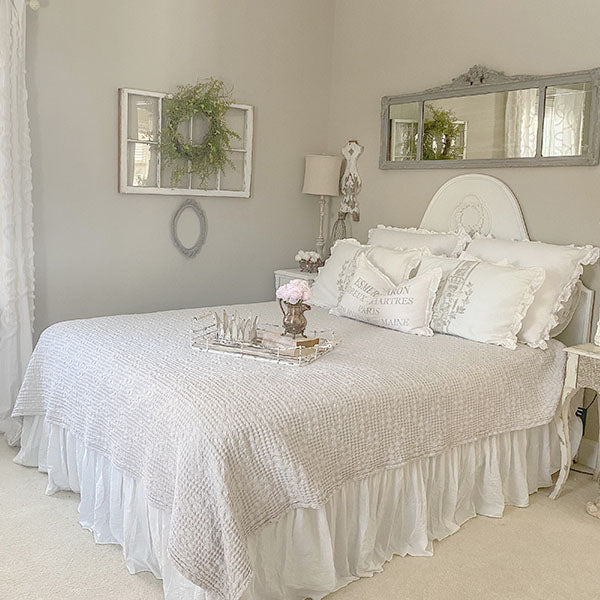 Wrap-Around Ruffle Bed Skirt, Pick Your Color