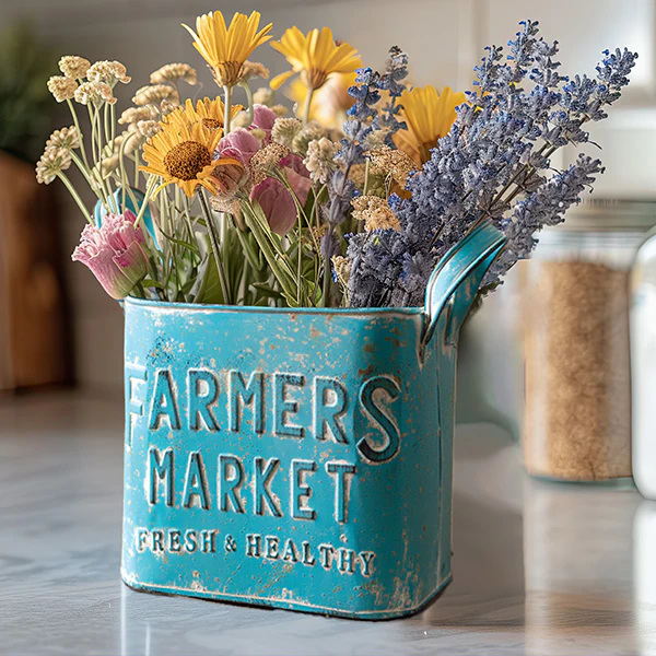 Farmers Market Container with Handles
