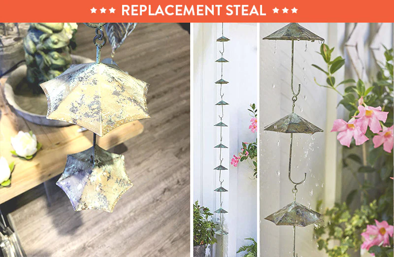 Umbrella Inspired Rain Chain
