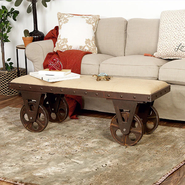 Factory Cart Linen Bench