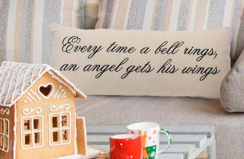 Every Time A Bell Rings Throw Pillow