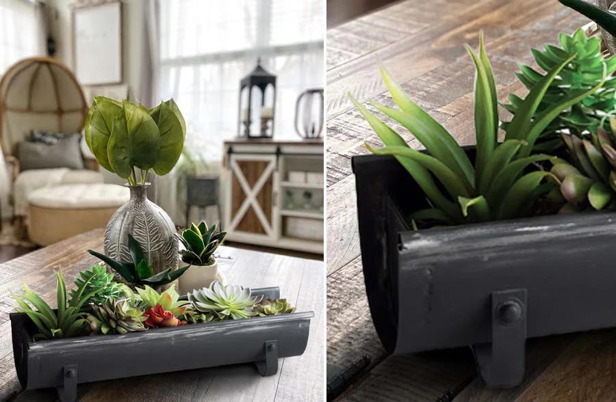 Chicken Feeder Planter