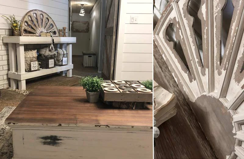 *HUGE* Rustic Fan Wall Decor