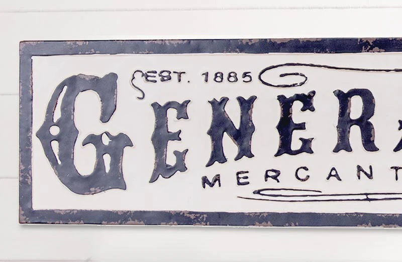 *HUGE* General Store Sign