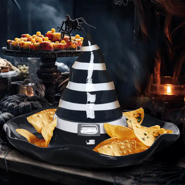 Witch Hat Party Serving Dish