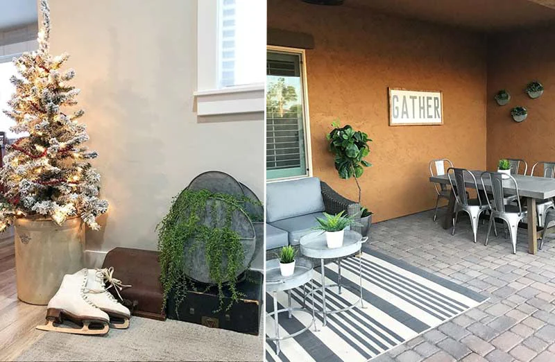 Round Metal Wall Planters  Set of 3