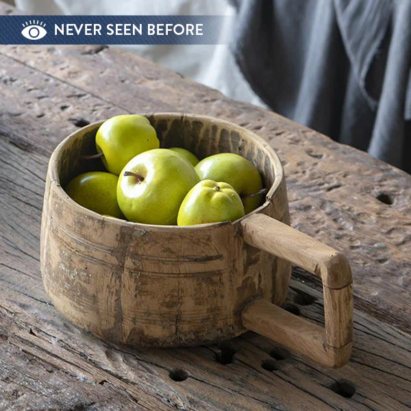 Vintage Teak Wood Bowl