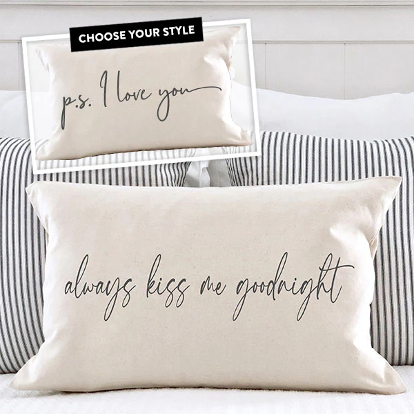 Natural Linen Pillow Covers, Pick Your Style