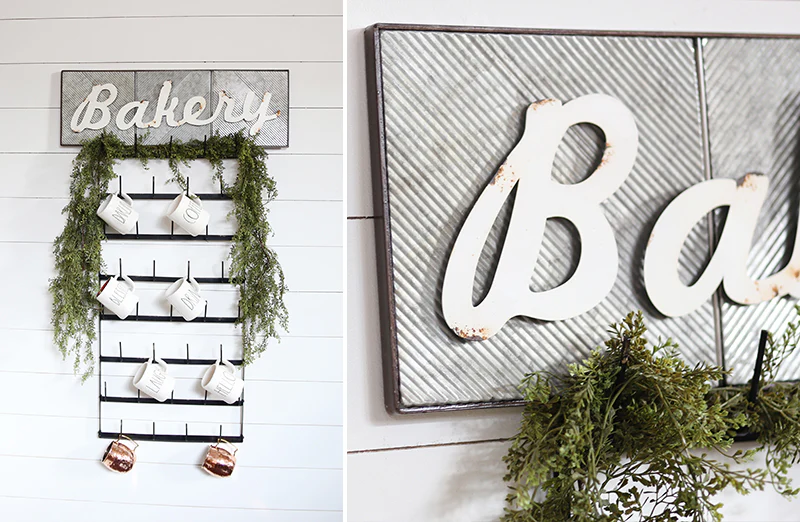Distressed Metal Bakery Sign